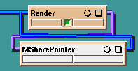 MSharePointer Wired to Render