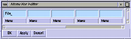 Menu Bar Editor