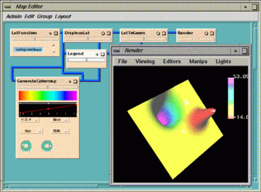 Output from the heat-flux Map