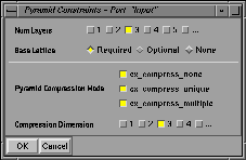 Pyramid Constraints Window