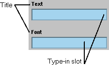 Text Type-in Slots