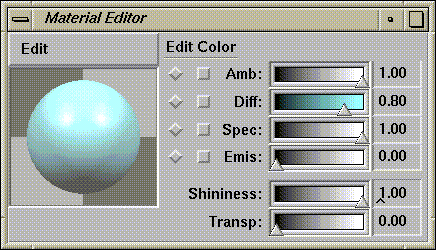 The Material Editor