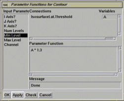 Parameter Functions for a Module