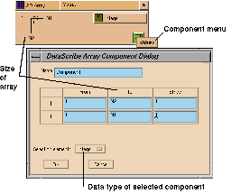 Array Component Dialog Window