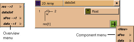 New Menus for Input Template