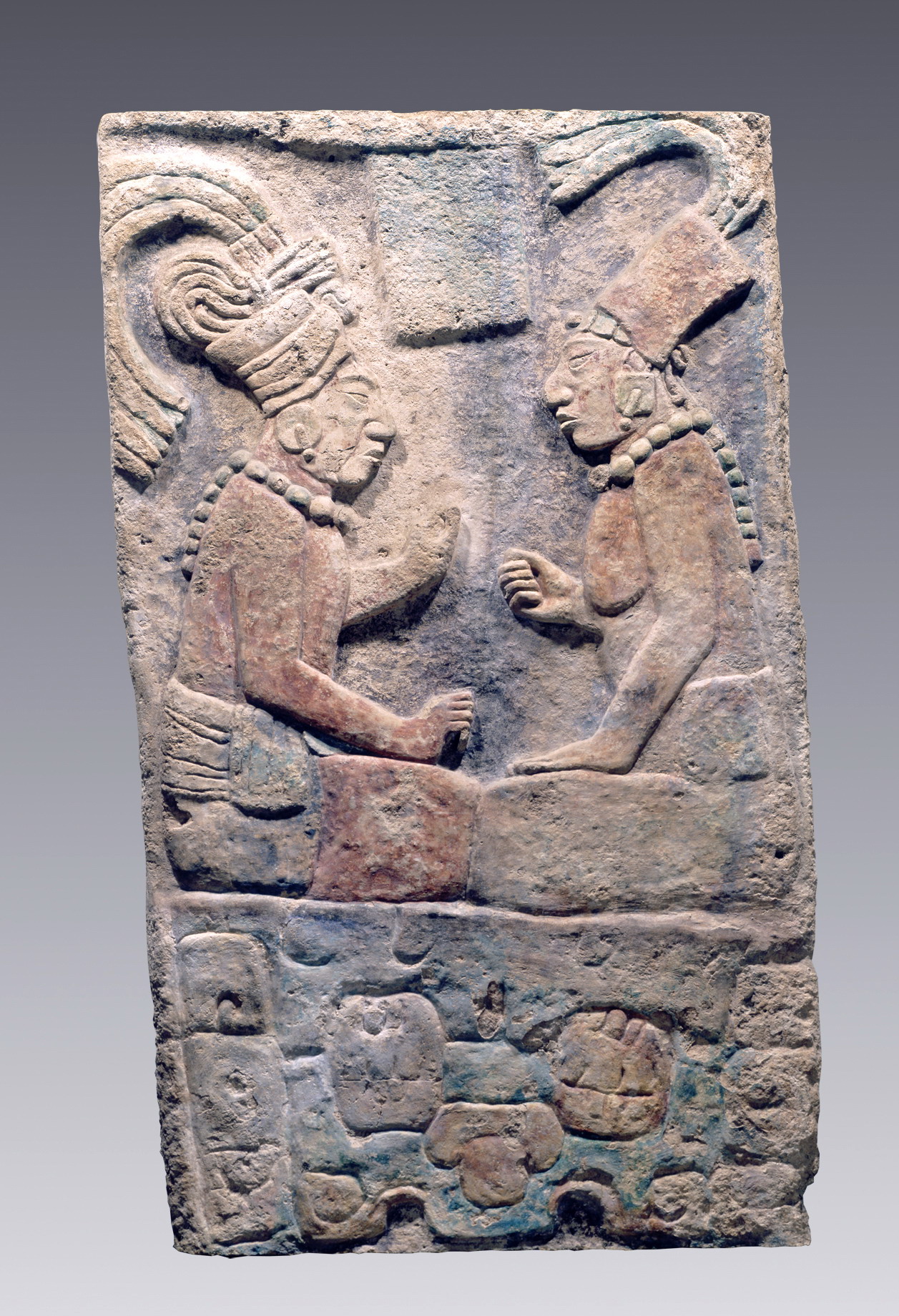 Mayan Lintel 3, Late Classic ca. A.D. 600-900